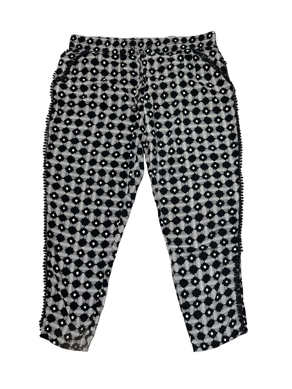 Anthropologie Hei Hei Patterned Pants L
